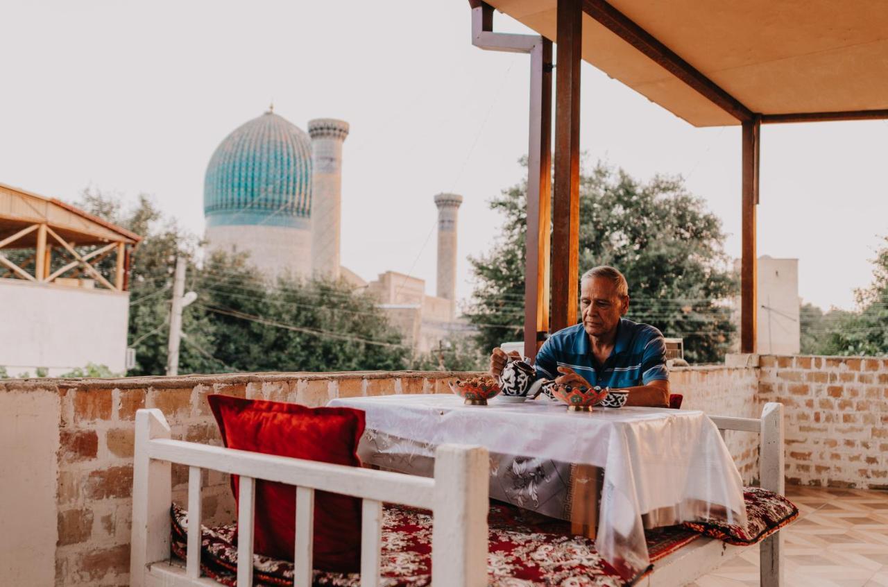 Hotel Dilshoda Szamarkand Kültér fotó